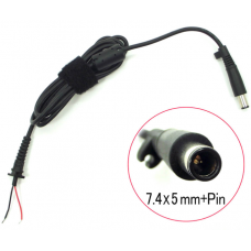 It looks like Laptop power cable 7.4*5.0 mm, with filter at a low price.