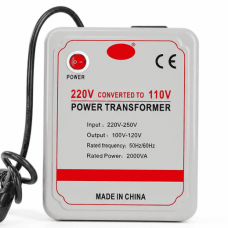 Так выглядит Преобразователь напряжения 220v / 110v 2000W  по низкой цене.
