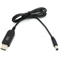 Кабель для роутера - повышающий переходник USB - 5V до 12V 2А DC 5.5x2.1mm