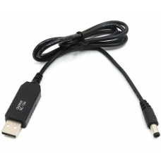 Router cable - USB step-up adapter - 5V to 12V 2A DC 5.5x2.1mm