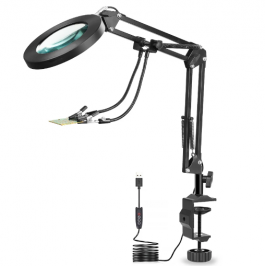 5X-5B-2PC Magnifier Lamp 5x with additional holders