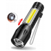 It looks like Hand-held metal flashlight BL 511 COB USB micro at a low price.
