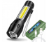 Ліхтарик ручний металевий BL 511 COB USB micro