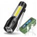 Найкраща ціна Ліхтарик ручний металевий BL 511 COB USB micro  знімок 1 .