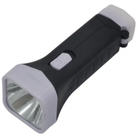 Classic hand-held LED flashlight LL-3003 on 3xAA batteries