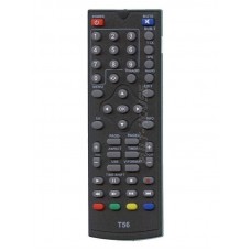 Remote control for terrestrial T2 set-top boxes World Vision T36/T56/T59/T59D/T126