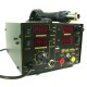 Digital soldering station with a Hairdryer EXtools (HandsKit) 909D