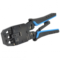 Инструмент обжимной HT-2008R для 4P2C, 4P4C, 6P4C, 6P6C и 8P8C коннекторов