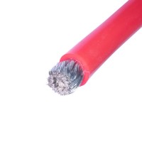 Кабель силиконовый 1AWG (75мм²) красный