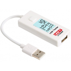 Так виглядає Тестер USB UNI-T UT658B, (струм, ємність, напруга) з кабелем за низькою ціною.
