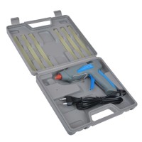 Пістолет клейовий ZD-6CK Zhongdi, під клей 11мм, 25W, з клеєм (6шт.), в боксі