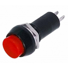 The middle button PBS-11A with locking ON-OFF , 2pin, 1A 250V, red