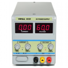 It looks like Laboratory power supply YIHUA 603D, 60B, 3A at a low price.