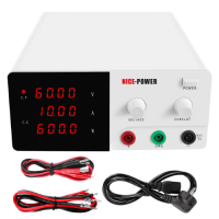 Лабораторный блок питания R-SPS6010 белый, 600Вт, 60B, 10A