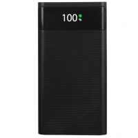 Корпус для повербанка на 6шт 18650 аккумуляторов S6 на 2USB, Micro-USB, Type-C + поддержка QC3,0 18W