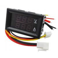 Вольтметр амперметр цифровий 100В 10А
