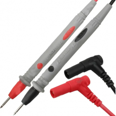 It looks like Multimeter leads with gray probes, 20A, 4mm, silicone cable (pair) at a low price.