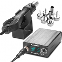 Hot air station HandsKit STM858 OLed display, 700W, with attachments