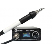 Паяльная станция Quicko T12-952 с OLED дисплеем на жалах T12 со встроенным БП