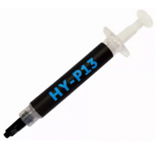 It looks like Thermal paste HY-P13 Halnziye 2 gr. (13.4 W/mK), gray, syringe in a blister at a low price.