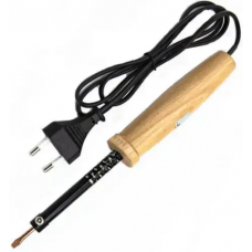 Soldering iron 60W with a wooden handle