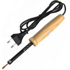 Soldering iron 80W with a wooden handle