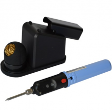 Portable soldering iron ZD-20G with stand on battery 18650, 8W