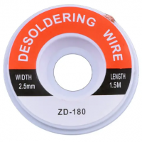 Стрічка для видалення припою ZD-180 2.5мм