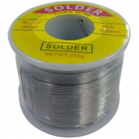 Solder in a bay ZD-162, 250 g, 0.8 mm, 60/40, flux 2%