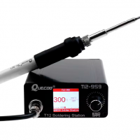 Soldering station Quicko T12-959 with an OLED display on T12 tips with a built-in PSU