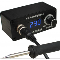 Мікропаяльна станція HandsKit T12 Led із жалом, 72W. 200-450 .DC-12-25V