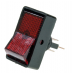 It looks like The illuminated switch ASW-11D ON-OFF , 3pin, 12V, 20A, red at a low price.