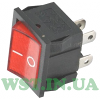 Перемикач  MIRS-201-4, червоний