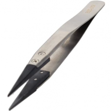 It looks like Tweezers ESD-259 with plastic tips 130 mm at a low price.