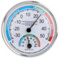 Room thermometer-hygrometer TH101B mechanical (without power supply), large scale