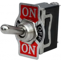 Тумблер KN3(С)-103A (ON-OFF-ON), 3pin, 10А, 250VAC 