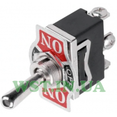 Toggle switch KN3(C)-113A ON-OFF-(ON) , 3pin, 10A, 250VAC