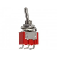 Тумблер MTS-102-C3 (ON-ON) , 3pin, 3A, 250VAC