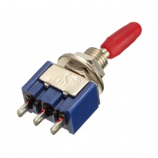 Тумблер MTS-102 (ON-ON) , 3pin, 3A, 250VAC