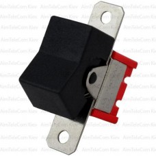 The key switch RLS-102-A1 (ON-ON) 3pin, 3A, 250VAC, black