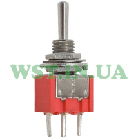 Тумблер MTS-103-А2 (ON-OFF-ON), 3pin, 3A, 250VAC 