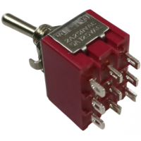 Тумблер MTS-302 (ON-ON), 9pin, 2A, 250VAC 