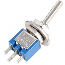Toggle switch SMTS-102 (ON-ON) 3pin 1.5 A 250VAC