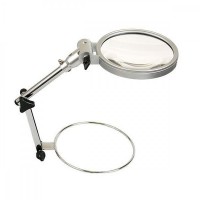 Magnifier MG83024-1 table Zhongdi folding, 2.5 X Ø130мм