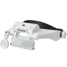 Binocular magnifier MG8100-S, Led, 1.5X 2X 8X 3.5X 9.5X 11.5X