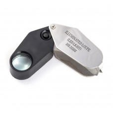 Zhongdi MG21002 jewelry magnifier with Led illumination, 10X, Ø21mm manual