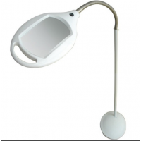 Лампа-лупа 8061, 3 діоптрії 190x157мм з LED підсвіткою на підставці