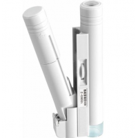 Мікроскоп ручний MG10085-2, x100,оптичне скло, ABS пластик, LED,1 білий світлодіод,2 АА