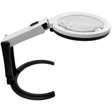 It looks like Folding magnifier MG3B-1C, illuminated, 2X 120mm + 5X 28mm, DC-5V 1A at a low price.