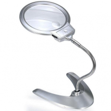 It looks like Magnifier table MG4B-10 flexible, backlit, 2 Ø130мм, 5X Ø22мм at a low price.